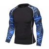Men's Compression Shirt Base-Layer Sports Top Long-Sleeve Gym Quick Dry T-Shirt 