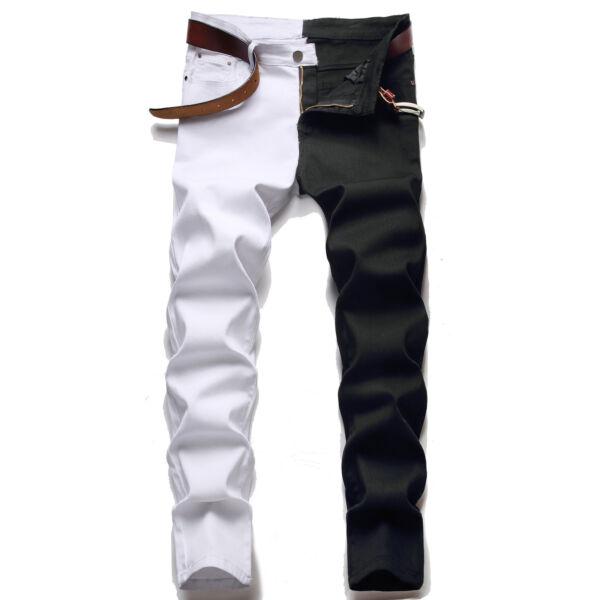 Mens Punk Stretch Ri...
