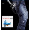 Winter Men's Waterproof Ski Pants Denim Outdoor Snowboard Windproof Snow Pants