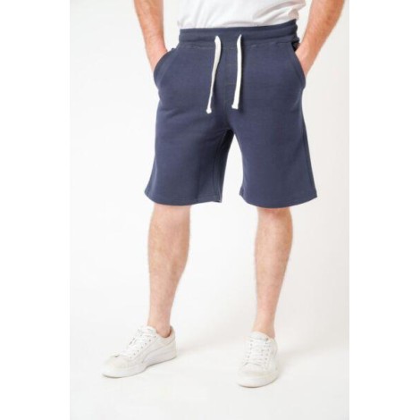 Mens Fleece Shorts Jersey Plain Elasticated Gym Sweat Plus Jogger Jogging S-5XL