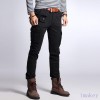 Mens Slim Multi-pocket Skinny Leisure Ourdoor Cargo Pants Sports Hiking Trousers