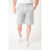 Mens Fleece Shorts Jersey Plain Elasticated Gym Sweat Plus Jogger Jogging S-5XL