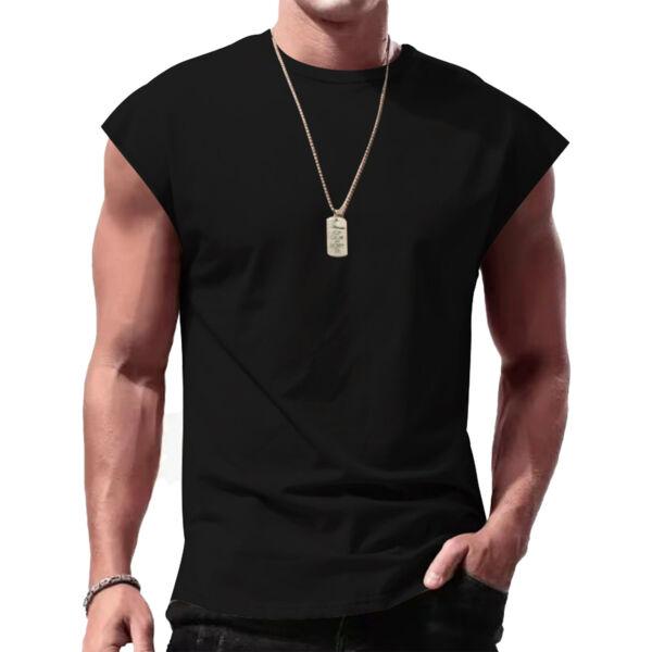 Mens Solid Color Mus...