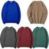 Men's Tee Tops Sport Shirts Travel Sweatshirt Daily Wear Blouse Solid Color Gym