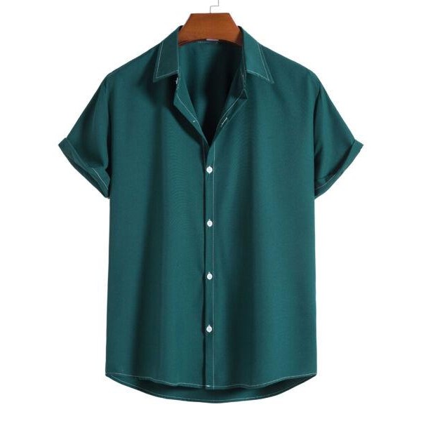 Mens Casual Short Sl...