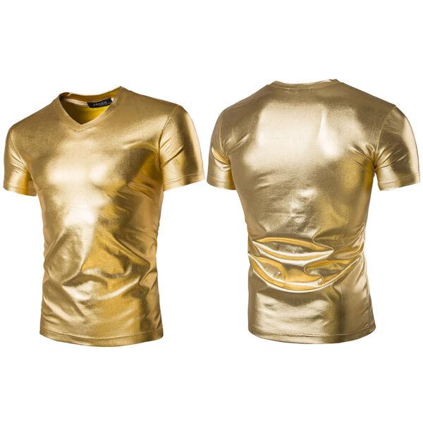 Mens Solid Color T-s...