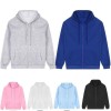 Mens Hoodie Casual Tops Hooded Sweatshirt Solid Color Sweater Long Sleeve