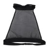 Men Pullover Shirt Stand Collar Long Sleeve Solid Color T-Shirts Workwear Tops