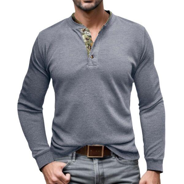 Men Casual Button So...