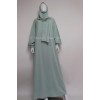 Prayer Abaya with built in Hijab Muslim Women Dress 9 Colors