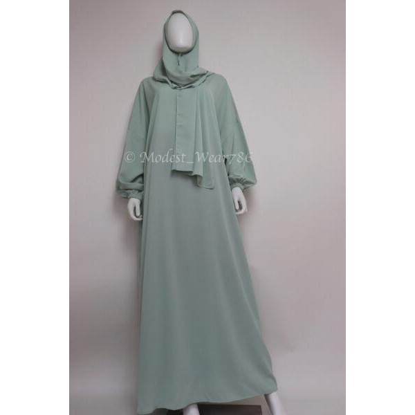 Prayer Abaya with bu...